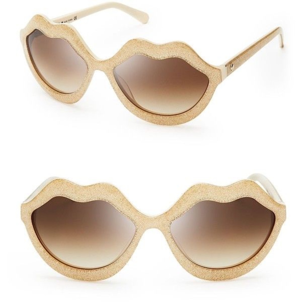 Kate Spade Seanna Oversized Lips Sunglasses